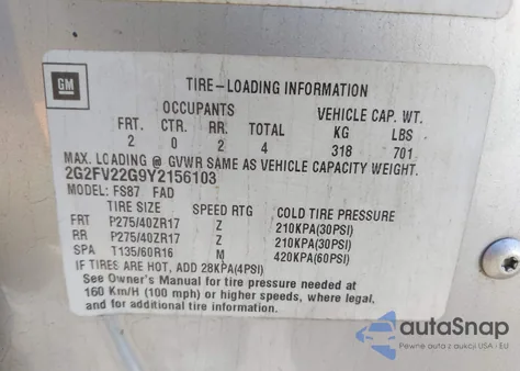 2000 Pontiac Firebird Trans Am from USA, damaged, VIN 2G2FV22G9Y2156103